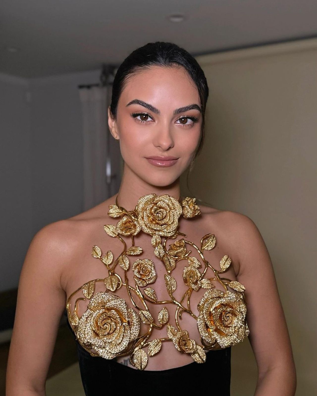 camila mendes at vanity fair oscar party photoshoot 2024 march